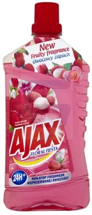 Ajax Płyn FDF UNIWERSALNY TULIP&LITCHEE 1000ML - Środki do podłóg i mebli - miniaturka - grafika 2