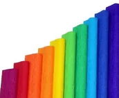 Szkolne artykuły papiernicze - KW Trade Bibuła dekoracyjna marszczona Zestaw 2 - miniaturka - grafika 1