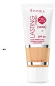 Podkłady do twarzy - Rimmel Lasting Finish Nude 25h Foundation podkład w płynie 201 Classic Beige 30ml - miniaturka - grafika 1