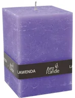 Świece - Pro Candle wieca zapachowa ProCandle 736017 / prostopadłościan / lawenda - miniaturka - grafika 1