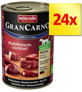 Animonda 10 + 2 gratis! Pakiet GranCarno Original 12 x 400g Pakiet 1 - Mokra karma dla psów - miniaturka - grafika 2