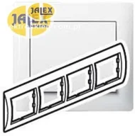 Klawisze i ramki - Legrand Sistena Life Ramka 4krotna POZIOMA 771004 - miniaturka - grafika 1