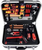 Klucze i nasadki - PROJAHN Zestaw narzedzi elektro - 8683, 1/4 + 1/2 proficraft, 171 czesci - miniaturka - grafika 1