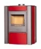 Wkłady kominkowe - HS Flamingo piecyk AMOS 9 kW czerwony - miniaturka - grafika 1