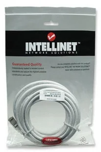 Intellinet IC Intracom MANHATTAN przewód krosowy Patchkabel KAT6 UTP Biały 5.0 m 343732 - Kable miedziane - miniaturka - grafika 4