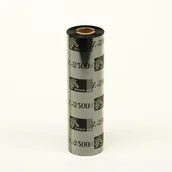 Folie termotransferowe do faksów - Zebra Taśma termotransferowa 110x74 woskowa 02300GS11007 - miniaturka - grafika 1