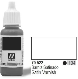 Vallejo Lakier półmatowy - Satin Varnish (194) / 17ml Vallejo 70522 - Kolejki i akcesoria - miniaturka - grafika 2