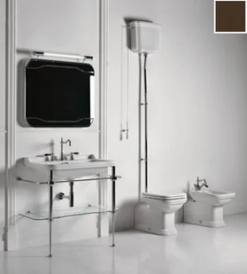 Kerasan Waldorf 80x55 4141K3 - Umywalki - miniaturka - grafika 2