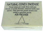 Kadzidła i dodatki - Cedarwood cones - Cedr - miniaturka - grafika 1