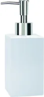 Dozowniki papieru i mydła dla firm - Spirella QUADRO Dozownik mydła white 1000153 - miniaturka - grafika 1