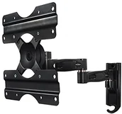 Uchwyty do telewizora - B-Tech BTV504/B ventry nachylenia i obracanym podwójne bransoletka-ścienny dżibuti-irmw andh do projektora (rozmiar wyświetlacz do 107 cm (42,1 cala), nośność 25 kg, 75 X 75 MM, 200 X 200 MM) Czarny BTV504/B - miniaturka - grafika 1