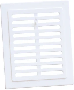 Vents Kratka wentylacyjna 110 x 140 mm biała - Wentylatory przemysłowe - miniaturka - grafika 2