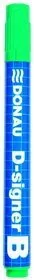 DONAU Marker sucho. D-Singer B - zielony - Markery do tablic - miniaturka - grafika 2