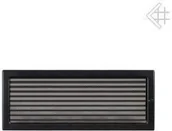 Akcesoria kominkowe - Kratki.pl Kratka kominkowa malowana czarna 22x45 z żaluzją 6674-898A9_2013020210 - miniaturka - grafika 1