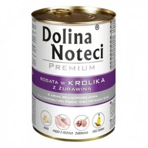 Dolina Noteci Premium Bogata W Królika Z Żurawiną 400g - Mokra karma dla psów - miniaturka - grafika 2