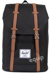 Herschel Retreat Plecak 42 cm przegroda na laptopa black 10066-00001 - Torby na laptopy - miniaturka - grafika 2