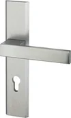 Klamki - AXA Klamka ZEWNĘTRZNA HAGA 72mm KOLOR INOX 15-0631 - miniaturka - grafika 1