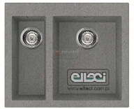 Zlewozmywaki - Elleci Quadra 150 K96 Biały LKQ15096 - miniaturka - grafika 1