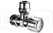 Schell REGULACYJNY Zawór KATOWY COMFORT 1/2,CHROM KROTKI - Zawory i kraniki - miniaturka - grafika 2