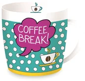 Kubki - Nuova Cer Porcelanowy kubek w blaszanym pudełku R2S Have Fun 217 COBE - miniaturka - grafika 1