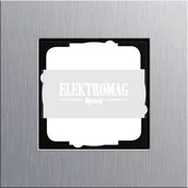 Klawisze i ramki - Gira ESPRIT ALUMINIUM Ramka X1 021117 - miniaturka - grafika 1