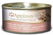 Mokra karma dla kotów - Applaws puszka dla kota Senior tuńczyk & łosoś 70g / 5060333431952 - miniaturka - grafika 1