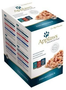 Applaws Saszetki Dla Kota Fish Selection Multi Pack 12X70G - Mokra karma dla kotów - miniaturka - grafika 2