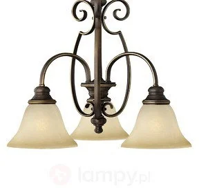 Elstead Lighting 3-punktowa lampa wisząca CELLO - Lampy sufitowe - miniaturka - grafika 2