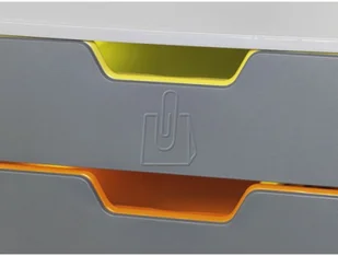 Durable Pojemnik Varicolor z 4 szufladami 7604-27 - Pudła i kartony archiwizacyjne - miniaturka - grafika 5