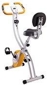 Rowery treningowe - Ultrasport F-Bike 150/200B rower treningowy z czujnikami na rączkach, z oparciem lub bez oparcia, składane, biały 200b - miniaturka - grafika 1