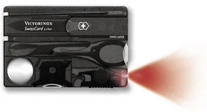 Victorinox SwissCard Lite z diodą 0.7333.T3 - Noże - miniaturka - grafika 2