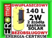 Zasobniki i wymienniki - Ermet 140 L 2W PIONOWY DWUPŁASZCZOWY SUROWY WYMIENNIK SOLAR do CWU BEZOBSŁUGOWY BOJLER !!WYSYŁKA GRATIS!! DPWSto - C.O.Sol. 140L - miniaturka - grafika 1