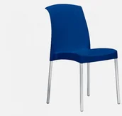 Krzesła - SCAB Design Krzesło Jenny niebieskie 2078 - miniaturka - grafika 1