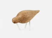 Figurki dekoracyjne - Normann Copenhagen Figurka Dekoracyjna Shorebird Mała biała 100154 - miniaturka - grafika 1