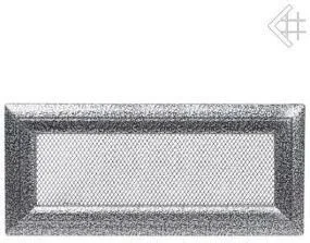 Kratki.pl Kratka kominkowa malowana OSKAR czarno-srebrna 11x32 6674-898A9_201302 - Akcesoria kominkowe Kratki.pl Kratka kominkowa malowana OSKAR czarno-srebrna 11x32 6674-898A9_201302 - Akcesoria kominkowe - miniaturka - grafika 1