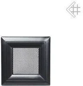 Akcesoria kominkowe - Kratki.pl Kratka kominkowa malowana OSKAR czarna 11x11 6674-898A9_20130206142447 - miniaturka - grafika 1