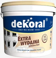 Farby olejne i specjalne - Dekoral Farba Emulsyjna  Polinit Żółty Ciepły Pojemność 1 L - miniaturka - grafika 1