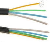 Akcesoria do monitoringu - Abcvision PRZEWÓD TELEF. KP-4C 4x(5x0.12mm) PŁASKI - miniaturka - grafika 1