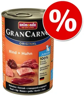 Animonda GranCarno Szczenięta Kurczak + Królik 400g 1117 - Mokra karma dla psów - miniaturka - grafika 4
