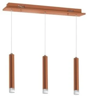 Milagro COPPER lampa wisząca LED 15W 985 - Lampy sufitowe - miniaturka - grafika 2