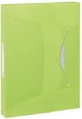 Szkolne artykuły papiernicze - Esselte Polska - Teczka z gumką Vivida, 40 mm, zielony 624051 - miniaturka - grafika 1