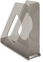 Esselte POJEMNIK NA DOKUMENTY EUROPOST PRZEZROCZYSTA GRAFITOWY 21434 - Pudła i kartony archiwizacyjne - miniaturka - grafika 3