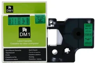 Dodatki do drukarek i skanerów - DYMO RHINO Aimotech Taśma zamiennik do 6mm/7m zielona czarny nadruk D1 43619 A43619 - miniaturka - grafika 1