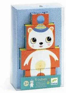 Djeco leśne zwierzątka 08225 - Klocki - miniaturka - grafika 2