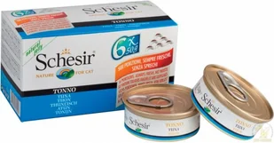 Schesir Natural tuńczyk 6x50g - Mokra karma dla kotów - miniaturka - grafika 2