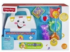 Fisher Price Śpiewający zestaw Małego Lekarza CCK35 - Zabawy w naśladowanie dorosłych - miniaturka - grafika 2