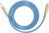 Kable - Oehlbach Kabel audio Cinch Jack 9055 [1x Złącze męskie cinch 1x Złącze męskie jack 3 5 mm] 1.50 m niebieski - miniaturka - grafika 1
