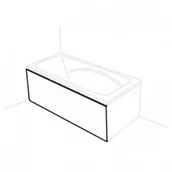 Obudowy do wanien - Roca A25T002000 OBUDOWA AKRYLOWA FRONTOWA - miniaturka - grafika 1