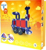 Klocki - Teddies TEDDIES Zestaw klocków Seva 1 plastik 222 szt. - miniaturka - grafika 1