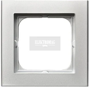 LEDart 1-krotna - Ospel SONATAR-1R/38 , kolor srebrny mat - Klawisze i ramki - miniaturka - grafika 2